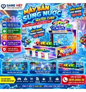 MÁY BẮN SÚN NƯỚC 4 NGƯỜI CHƠI