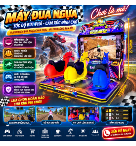 MÁY ĐUA NGỰA 3 NGƯỜI