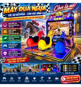 MÁY ĐUA NGỰA 3 NGƯỜI
