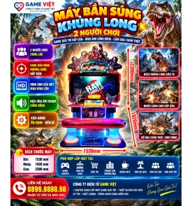 MÁY BẮN SÚNG KHỦNG LONG