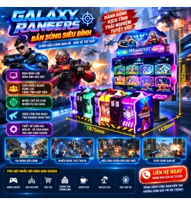 MÁY GAME BẮN SÚNG MÔ PHỎNG 4 NGƯỜI