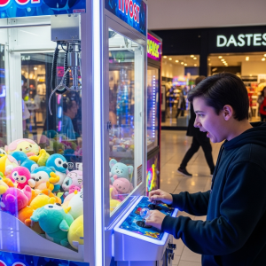 Kinh nghiệm đặt máy gắp thú tại trung tâm thương mại