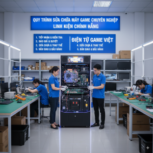 Quy trình sửa chữa máy game chuyên nghiệp tại Điện Tử Game Việt