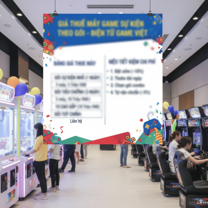 Giá thuê máy game sự kiện theo gói