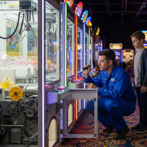 Cách vận hành và bảo trì máy gắp thú để bền lâu