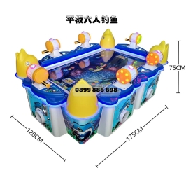 MÁY GAME CÂU CÁ MÔ PHỎNG 6 NGƯỜI CHƠI