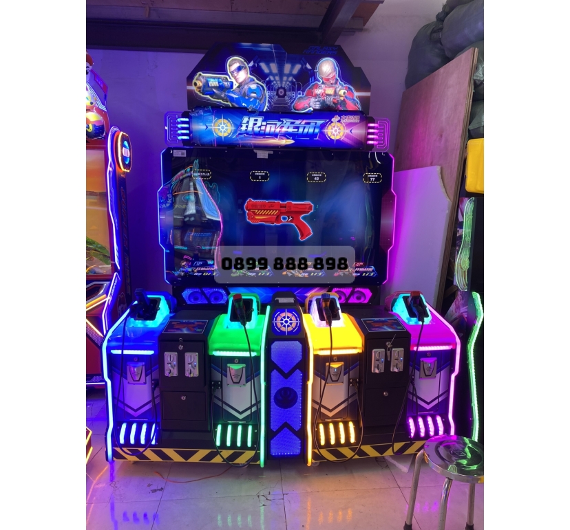 MÁY GAME BẮN SÚNG MÔ PHỎNG 4 NGƯỜI