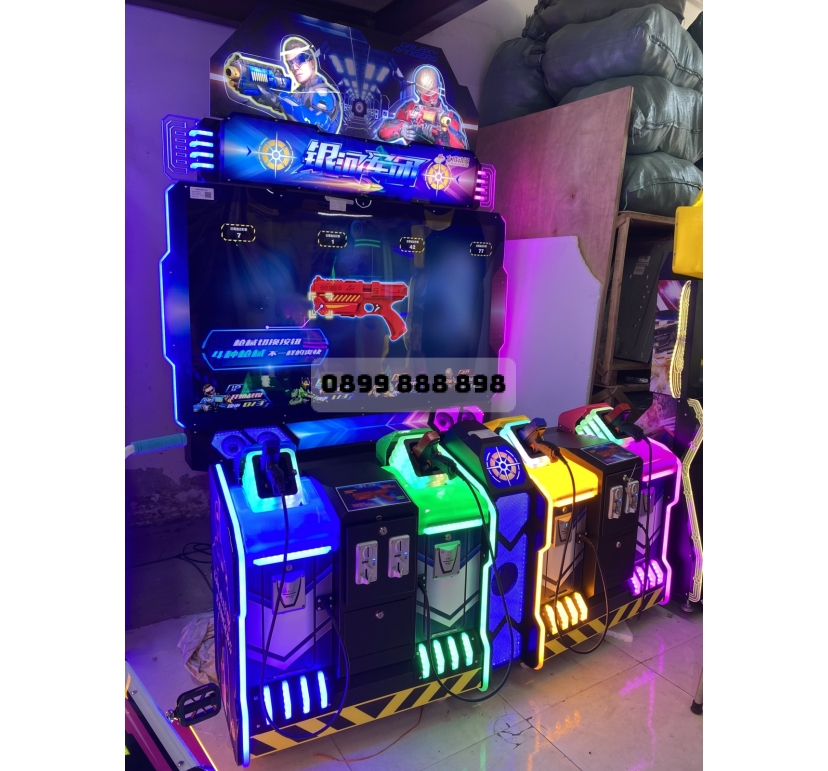 MÁY GAME BẮN SÚNG MÔ PHỎNG 4 NGƯỜI
