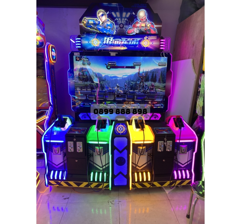 MÁY GAME BẮN SÚNG MÔ PHỎNG 4 NGƯỜI