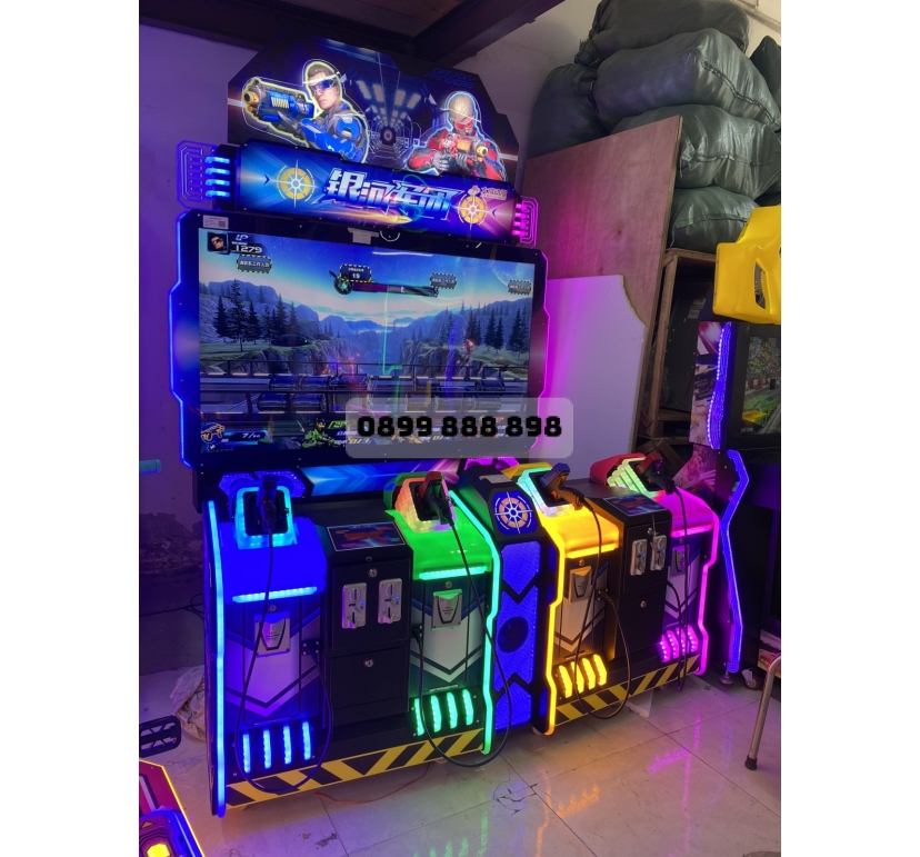 MÁY GAME BẮN SÚNG MÔ PHỎNG 4 NGƯỜI