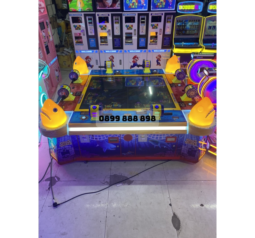 MÁY GAME CÂU CÁ MÔ PHỎNG 8 NGƯỜI CHƠI