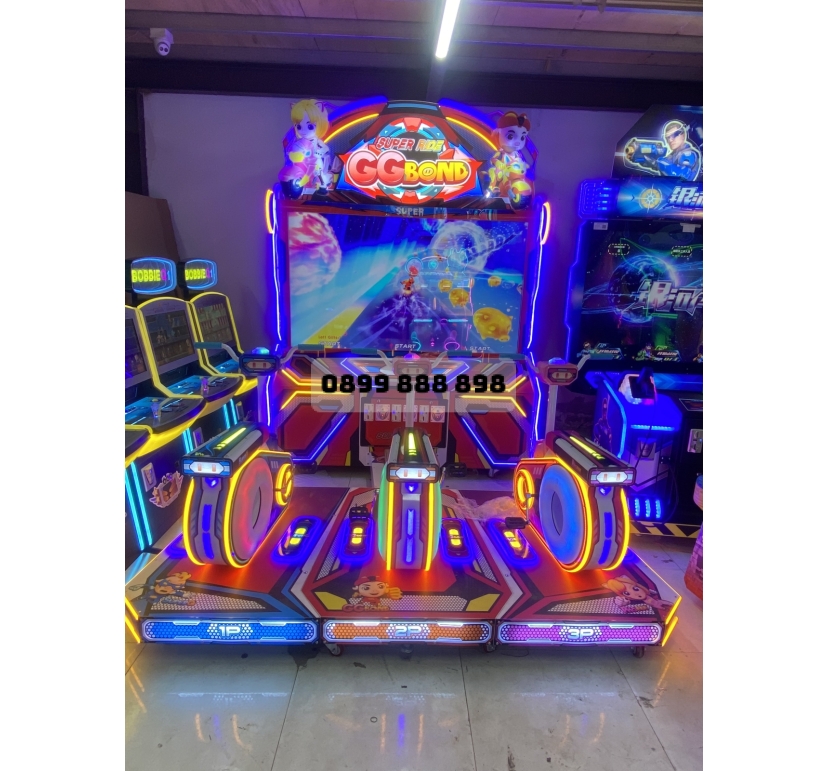 MÁY ĐUA XE ĐẠP 3 NGƯỜI CHƠI